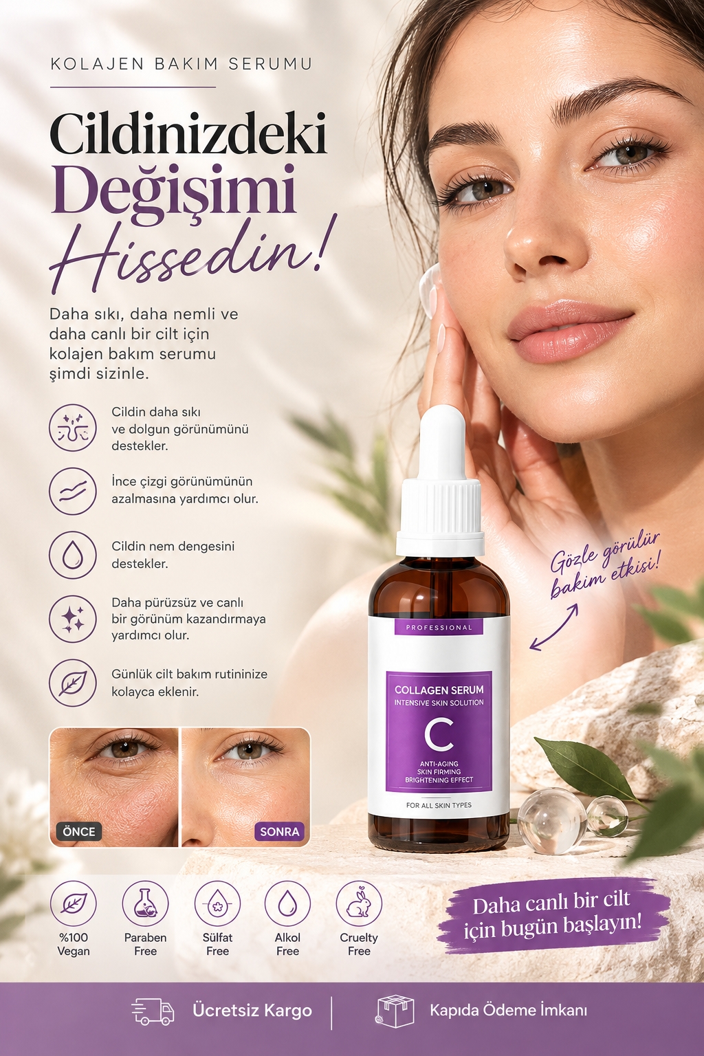 Kırışıklık Geçirici Etkili Serum