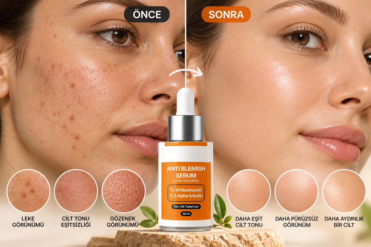 Leke Karşıtı Çil ve Ben Giderici Serum