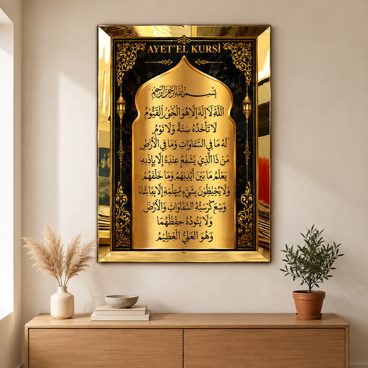 PLEKSİ ÇERÇEVELİ TABLO SET