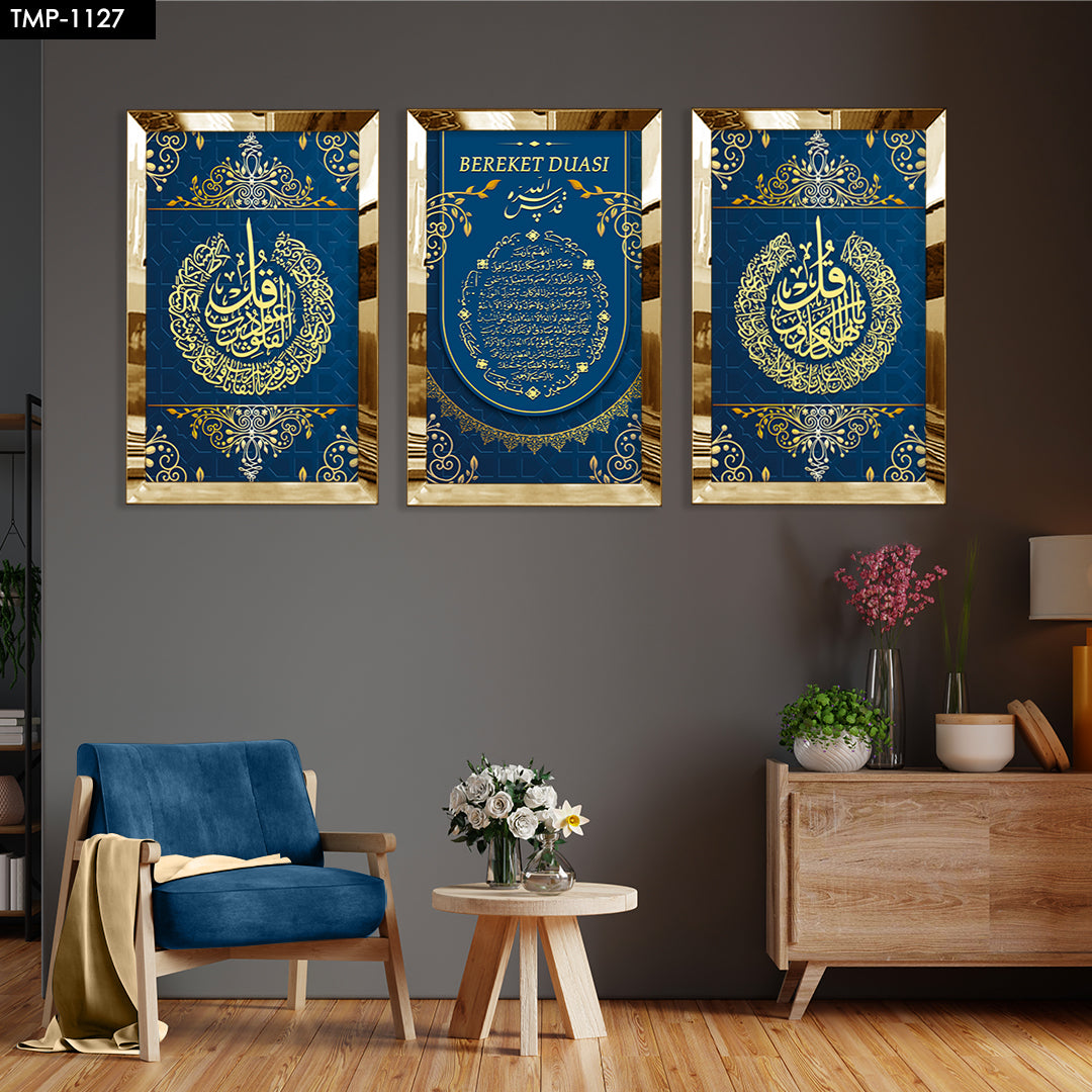 PLEKSİ ÇERÇEVELİ TABLO SET