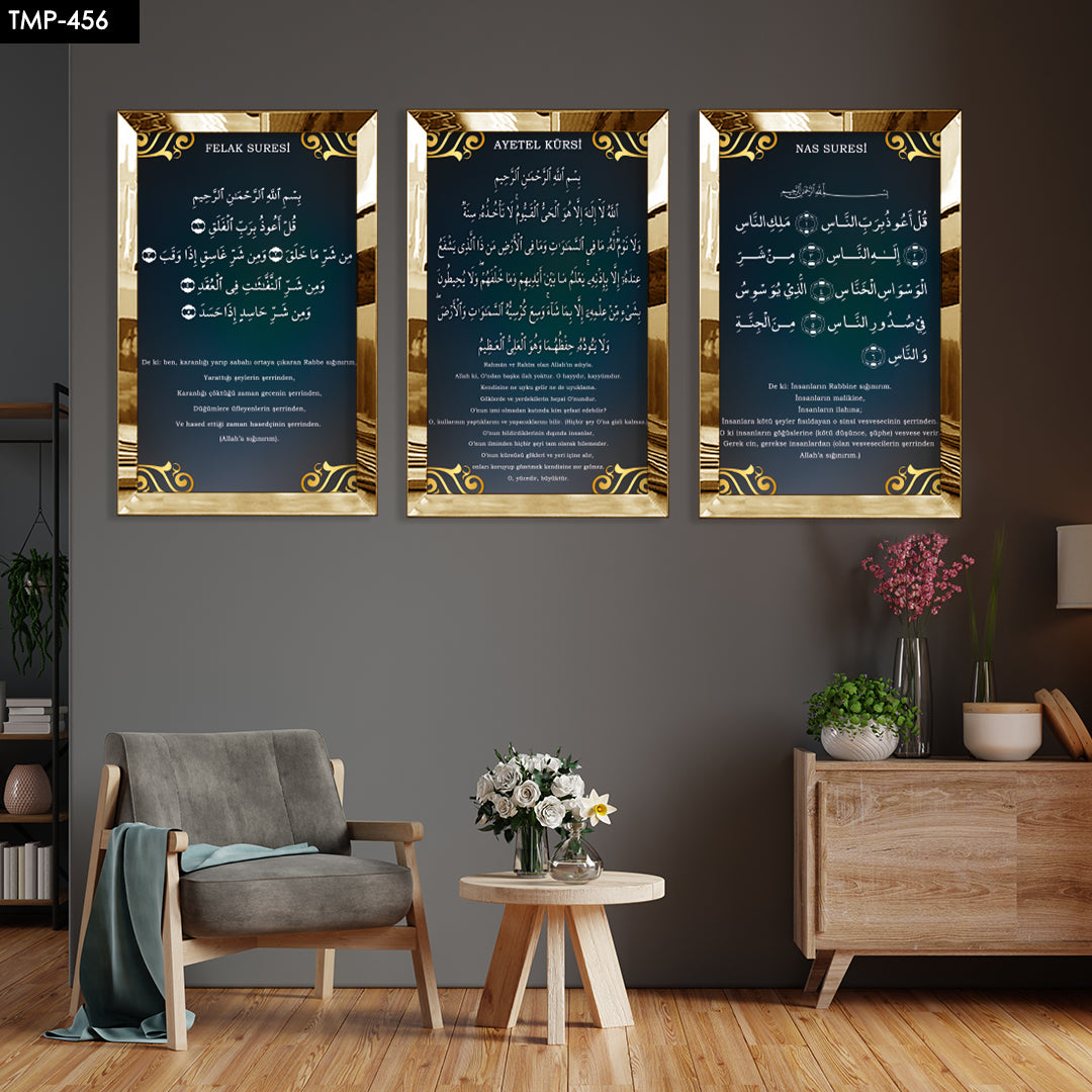 PLEKSİ ÇERÇEVELİ TABLO SET
