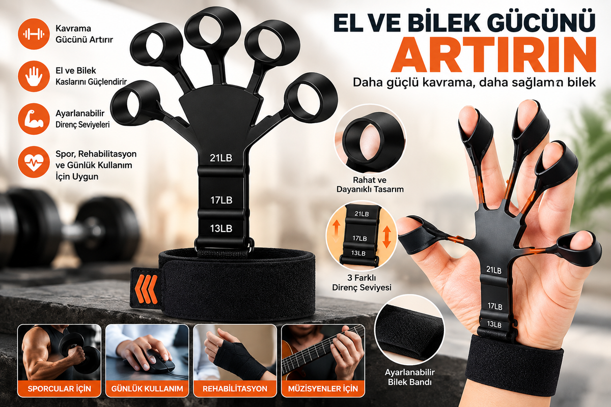 Bilek Güçlendirme Aleti
