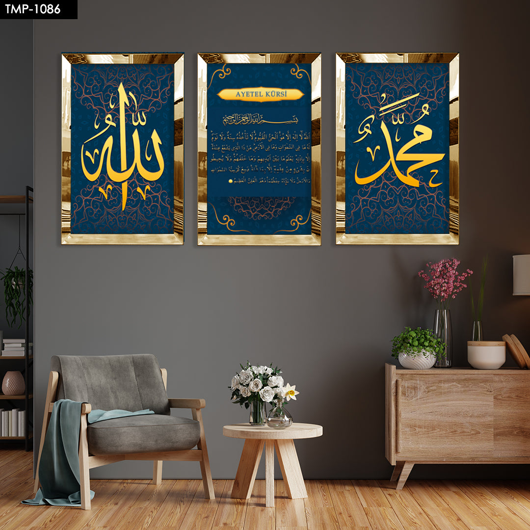 PLEKSİ ÇERÇEVELİ TABLO SET